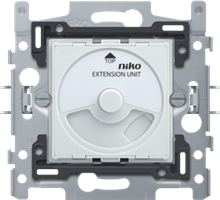 Niko, draaiknopextensie van universele draaiknopdimmer met CAB-ontstoring, 3-draads
