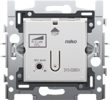 Niko, inbouw drukknopdimmer 2 - 100 W, 3-draads