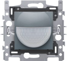 Bewegingsmelder, 230 V, 8 m, 180°, wanddetector, voor inbouwdoos, blue grey coated