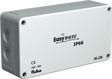 Niko, Opbouw RF-ontvanger IP66 met 2 kanalen