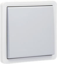 Niko Hydro, spuitwaterdichte wisselschakelaar, opbouw, 16 A/250 Vac met schroefklemmen, exclusief opbouwdoos, grey
