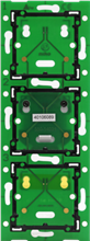 Niko Home Control, Drievoudige verticale muurprint voor gebruik met aansluitunit