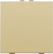 Enkelvoudige drukknop voor Niko Home Control, gold coated
