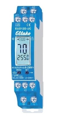 ELTAKO - MULTIFUNCTIE-IMPULSDIMMER CENT. BED. R,L,C,ESL,LED EUD12D-UC