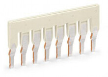 WAGO - Combinatiebrug geïsoleerd 4-voudig, lichtgrijs