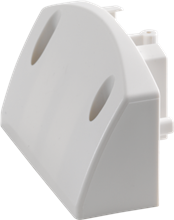 Montagebeugel voor buitenbewegingsmelder (White)