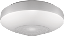 Bewegingsmelder, 24 V, 8 m, met potentiaalvrij contact, voor opbouw, wit