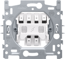 Niko, wisselschakelaar of wisseltrekschakelaar, 16 AX/250 Vac, insteekklemmen