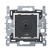 Niko, draaiknopdimmer voor ledlampen 4 - 200 W, 2-draads, klauwbevestiging