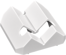 Niko, Hoekmontagebeugel, white