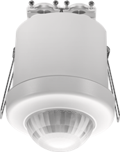 Melder 360°, 24 m, met 3 zone DALI-daglichtsturing en extra functionaliteiten, master of standalone, voor inbouw, met EnOcean (white)