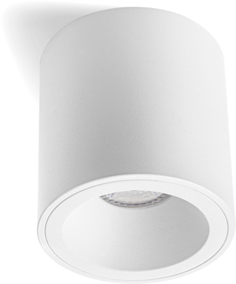 Opbouwspot Saros Rond Wit - Incl. GU10 Fitting