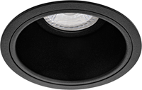 Inbouwspot Portia Rond Zwart - Incl. GU10 Fitting