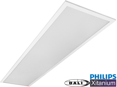 LED Paneel 30x120cm Venus G2 34W 4000K 4100lm UGR<19 +Philips Dali (2x28W)