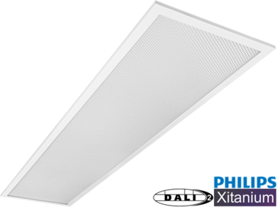 LED Paneel 30x120cm Venus G2 34W 4000K 4100lm UGR<19 +Philips Dali (2x28W)