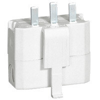 Legrand - DCL stekker 2P+A 6A 250V met kabelhouder