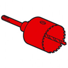 Legrand - Klokzaag diam. 67mm vr baksteen/fayence/cement