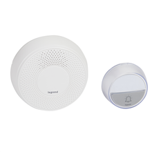 Legrand - Gongenkit stand batterij wit 15 beltonen 80dB IP44 blister