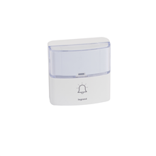 Legrand - Premium deurbel wit IP54 200m - blister