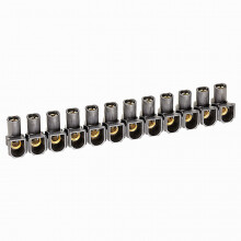 Legrand - Klemmenstrook Hypo cap. 16 mm² - 41 A - zwart