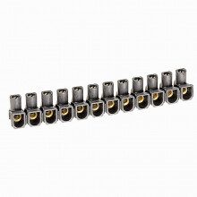 Legrand - Klemmenstrook Hypo cap. 10 mm² - 32 A - zwart
