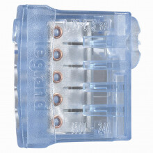 Legrand - Nylbloc Auto klem 5 geleiders 24 A - 400 V - blauw