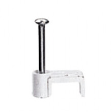 Legrand - Hechtklem Fixfor platte kabel 2 x 0,75mm² -wit- spijker 20mm