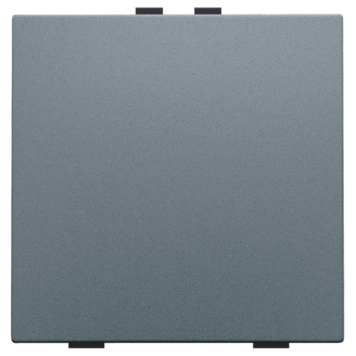 Enkelvoudige drukknop voor Niko Home Control, blue grey coated