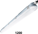 LED TL Waterdicht Armatuur IP66 120cm 35W 3000K-6500K 2700-5000lm (2x36W) +Bewegingssensor