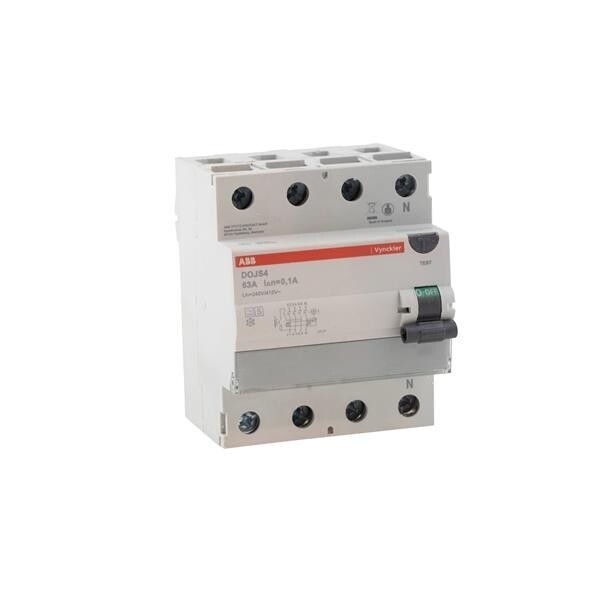 ABB DIFFERENTIEEL DOJA 4P 63A 30MA