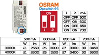 LED Paneel 30x120cm Venus G2 21-30W 4000K 2600-3600lm UGR<19 +Osram Driver (2x28W)