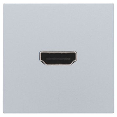 Afwerkingsset met HDMI-naar-HDMI-aansluiting, sterling coated