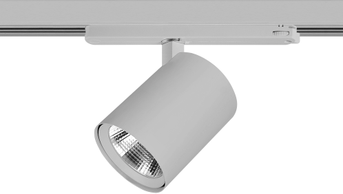 LED 3-Fase Railspot Helene 36W 3000K CRI>90 60D 4136lm Grijs