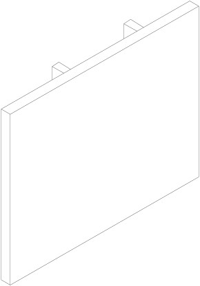 3-Fase Rail Eindkap Grijs