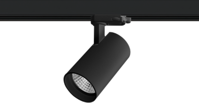 LED 3-Fase Railspot Rhea 7W 4000K CRI>90 33D 775lm Zwart - Fase Dimbaar