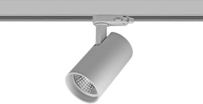 LED 3-Fase Railspot Rhea 7W 3000K CRI>90 33D 722lm Grijs - Fase Dimbaar