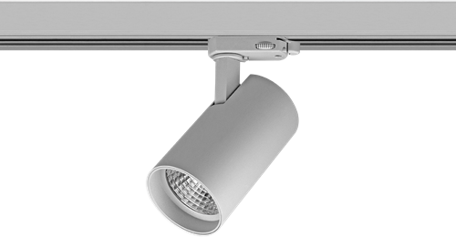 LED 3-Fase Railspot Rhea 27W 3000K CRI>90 40D 2902lm Grijs - Fase Dimbaar LED 3-Fase Railspot Rhea 27W 3000K CRI>90 40D 2902lm Grijs - Fase Dimbaar