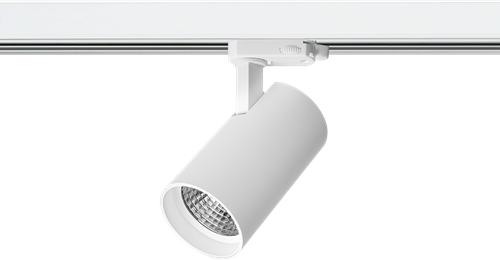 LED 3-Fase Railspot Rhea 27W 4000K CRI>90 40D 3121lm Wit - Fase Dimbaar