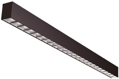 LED Pendelarmatuur Oberon Linear Up/Down 29W 3000K 85D 3144lm Zwart UGR<19