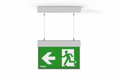 Rigel Noodverlichting Vluchtwegverlichting 3W 60lm 24m LifePO4 3h Wit Zelftest