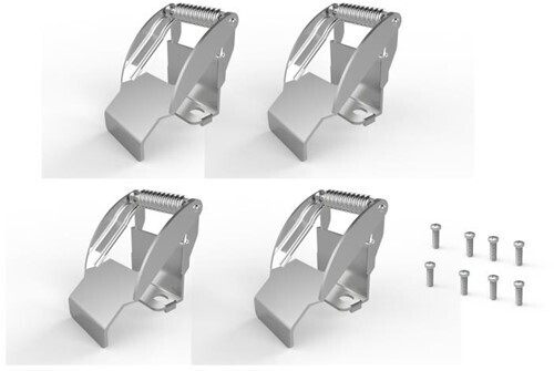 LED Paneel Bevestigingsclips Sigma G2/Easy (4st)
