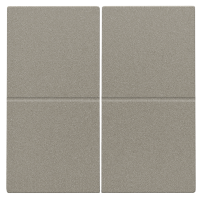 Tweevoudige toets, voor draadloze dimschakelaar (Hue®, Bluetooth®, EnOcean®, KNX®), bronze coated