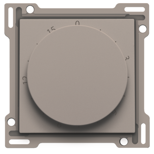 Afwerkingsset voor timer regelbaar tot 15 min., bronze coated