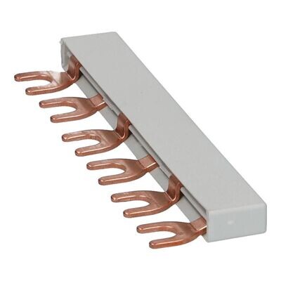 Kamgeleider vork M6 grijs 2 fase 6 pole 17.8mm