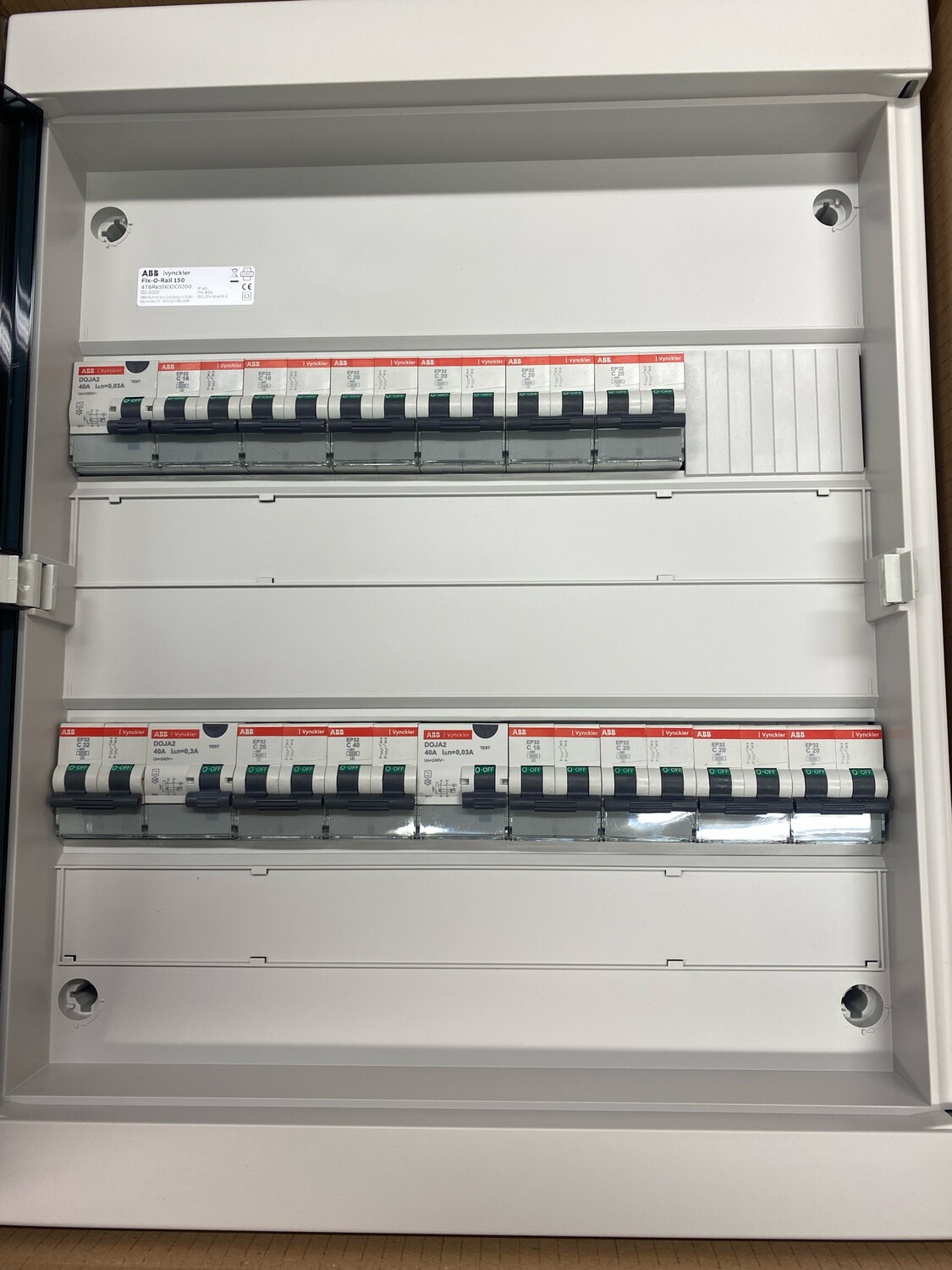 Nieuwe zekeringskast | veiliger, efficiënter, betrouwbaarder