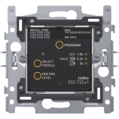 Geconnecteerde dimmer, sokkel, 3 – 200 W, 2-draads, 60 x 71 mm, klauwbevestiging, Zigbee®