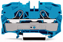 WAGO - 2-draads rijgklem 10mm², blauw