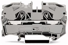 WAGO - 2-draads rijgklem 10mm², grijs