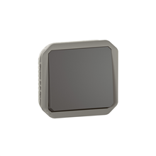 Legrand - Plexo Drukknop No-Ng 10A Mechanisme Ip55 Ik08 Antraciet