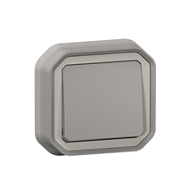 Legrand - Plexo Wisselschakelaar Inbouw Compleet Ip55 Ik08 Grijs